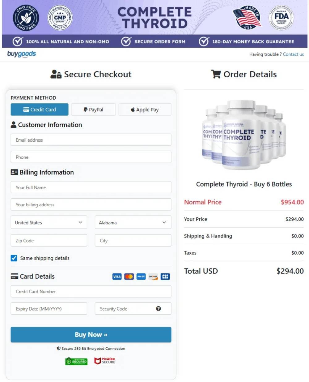 Complete-Thyroid-secure-order-official website